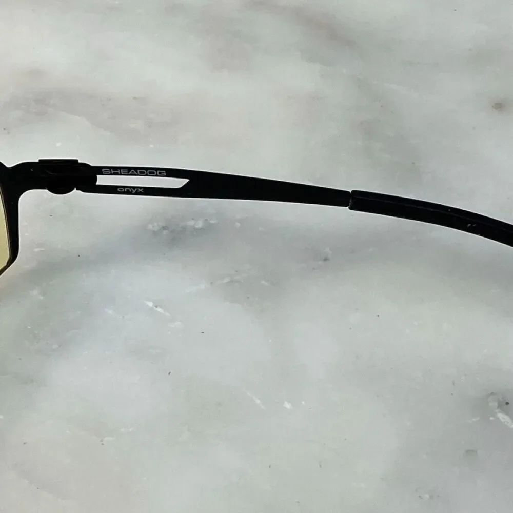 Unbranded Men's Yellow and Green Sunglasses